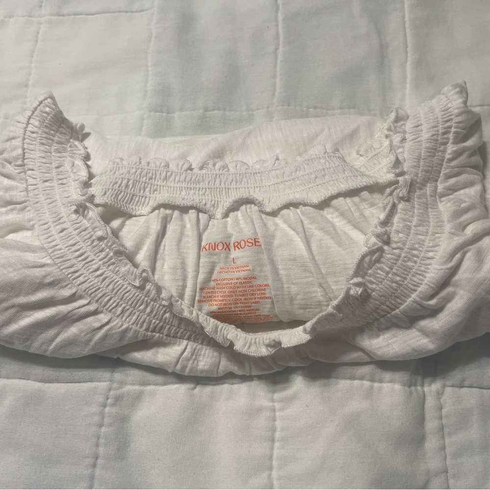 NWOT “KNOX ROSE” TOP Size: Large - Picture 3 of 3